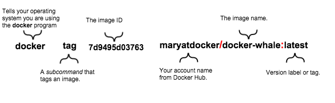 Docker Image Tag Diagram